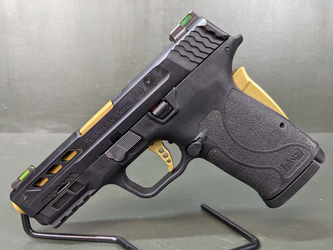 S&W M&P9 Shield EZ PC 9mm Gold - Semi Auto Pistols at GunBroker.com ...